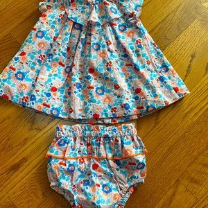 Jacadi dress and bloomer.